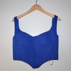 THATSSOFETCH Royal Blue Top